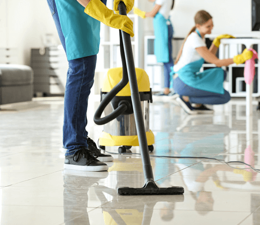 Floor Vacuming and Cleaning