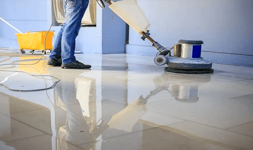 Floor Waxing & Polishing